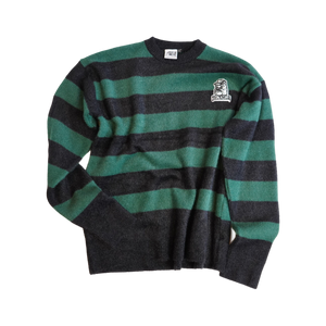 GRUNGE WOOL/MOHAIR SWEATER (GREEN)