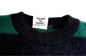 GRUNGE WOOL/MOHAIR SWEATER (GREEN)