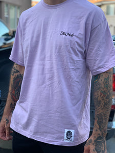 EMBROIDERY TEE LAVENDER