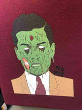 Load image into Gallery viewer, ZOMBIE LUCIANO TEE MAROON